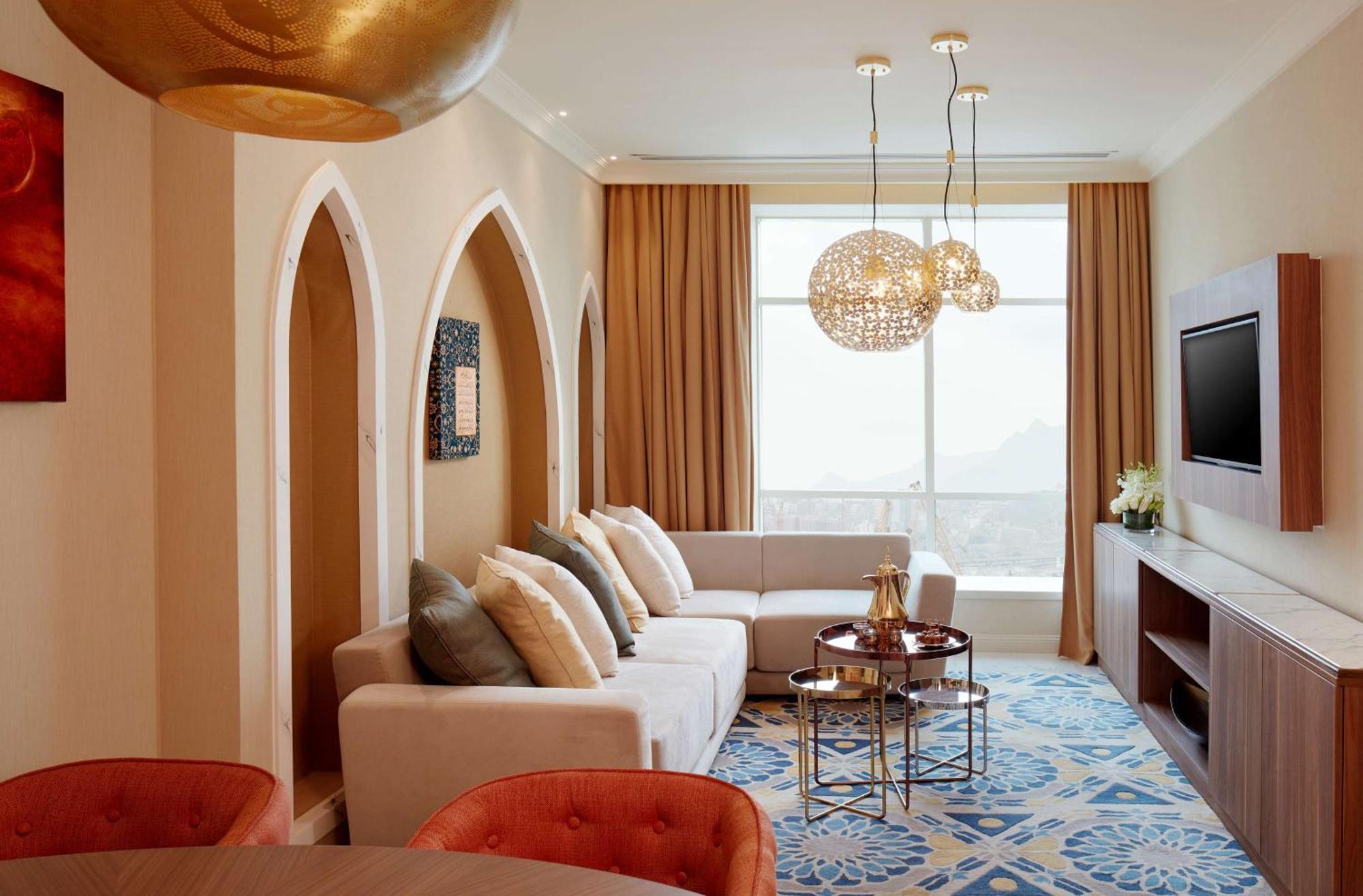 โรงแรมชาซา มักกะฮ์ Mecca ภายนอก รูปภาพ Living room